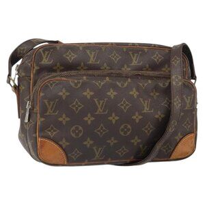 Authentic LOUIS VUITTON Monogram Nile Shoulder Bag M45244 LV